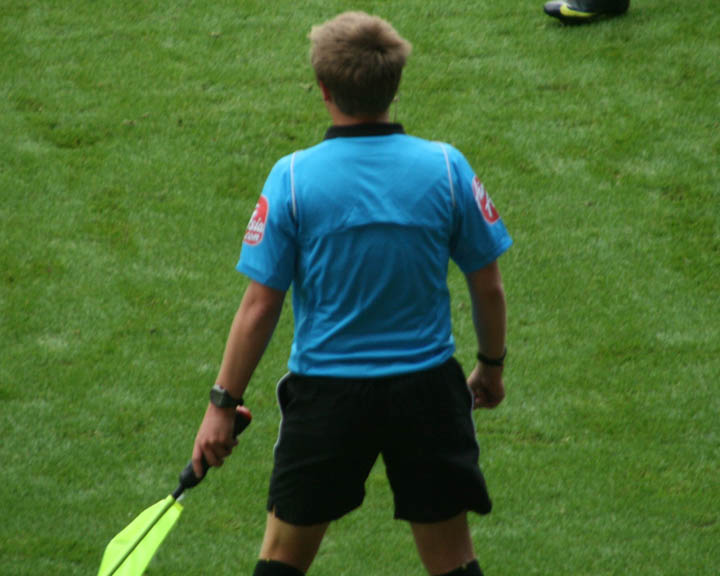 The Linesmans Bra Strap Starts to Give a Little Trouble