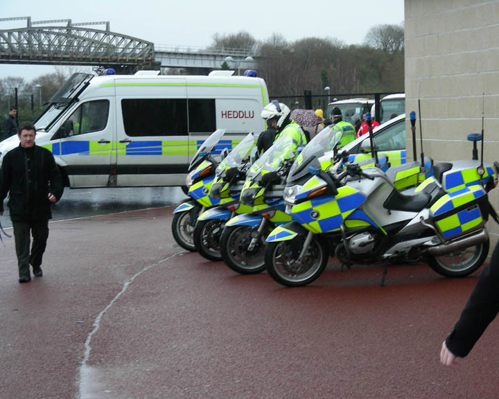Escorts Lining Up