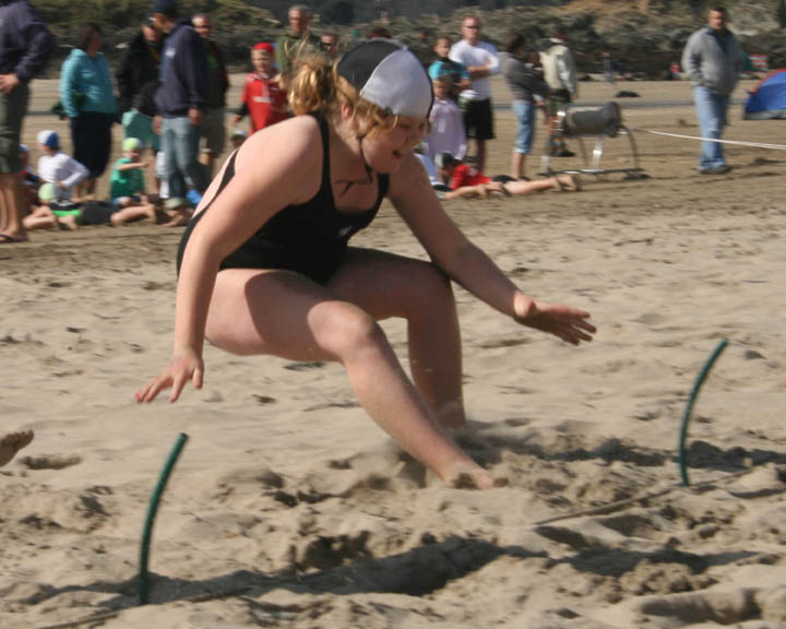 Gab Almost gets The Flag Before Falling Backwards
