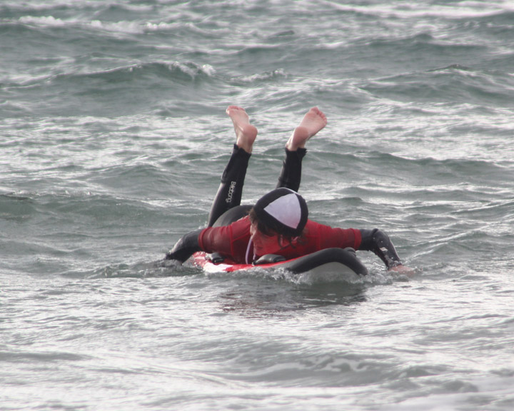 Paddling In