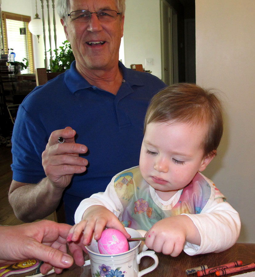 Grandpa Richard and Josie