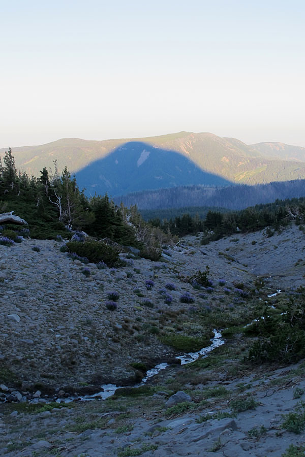mountain shadow night 1
