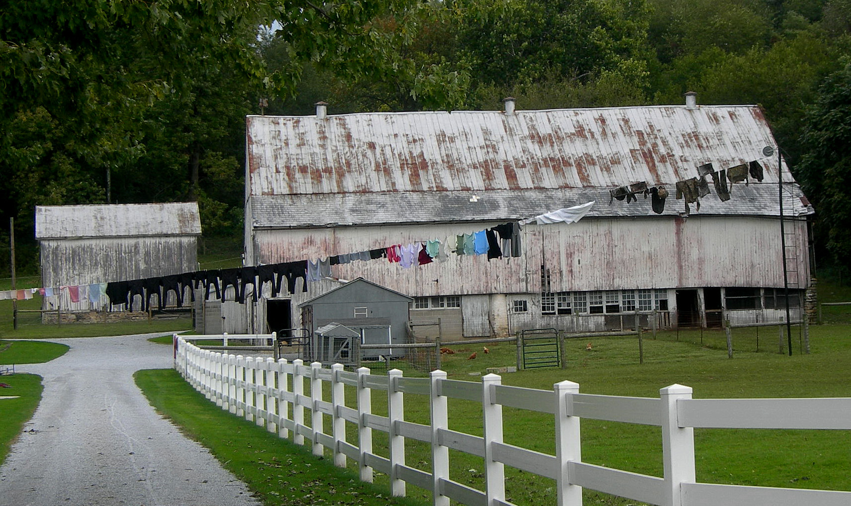 amish laundry day