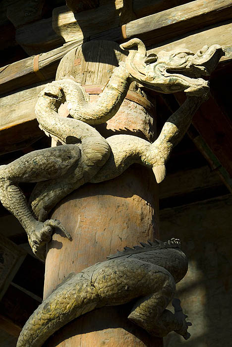 Writhing dragon, Jinci Temple
