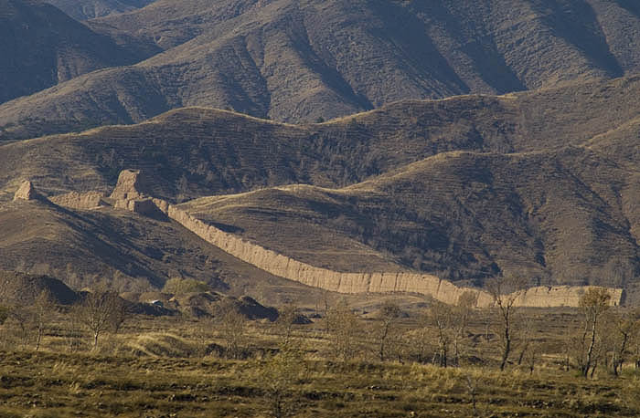 Great Wall, from the Ganzhou - Beijing railway