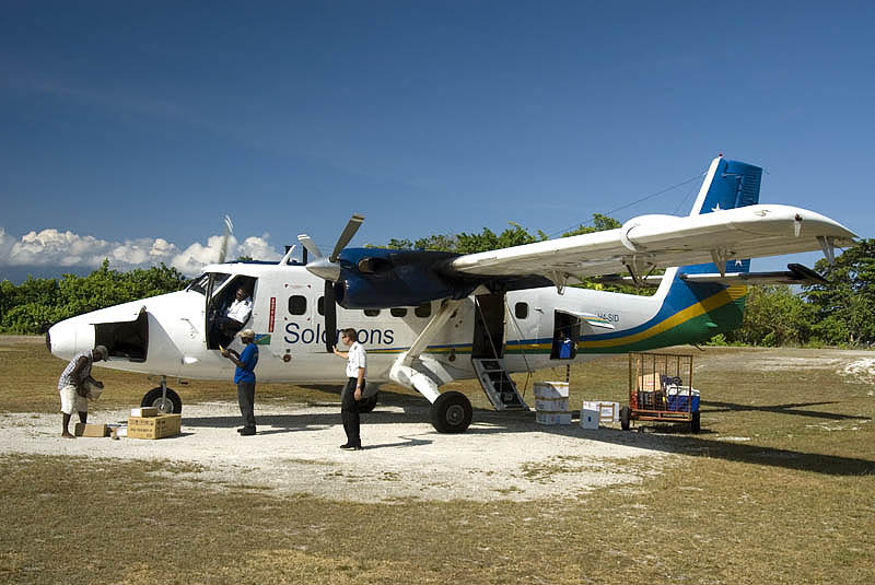 SOLOMON ISLANDS: Arrival at Ghizo