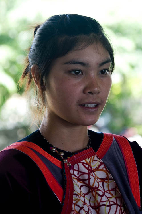 Lisu woman at a village outside Pai