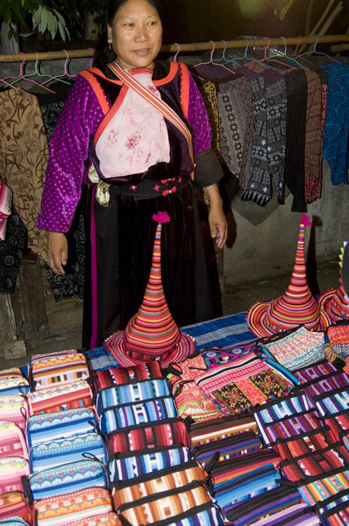 Tribal crafts stall