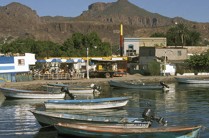 Guaymas on the Pacific coast