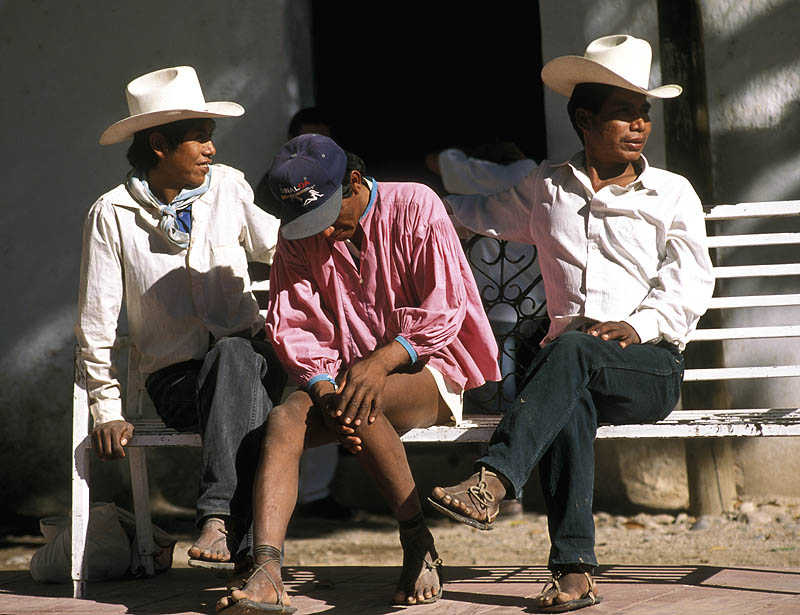 Tarahumara men in Batopilas