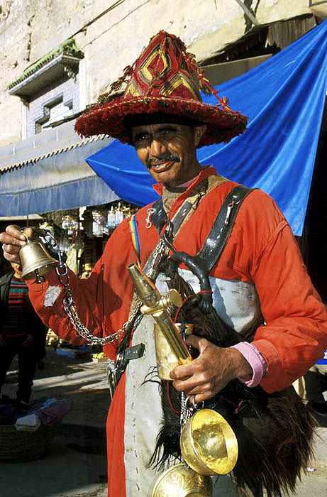 A traditional waterseller, Tangier