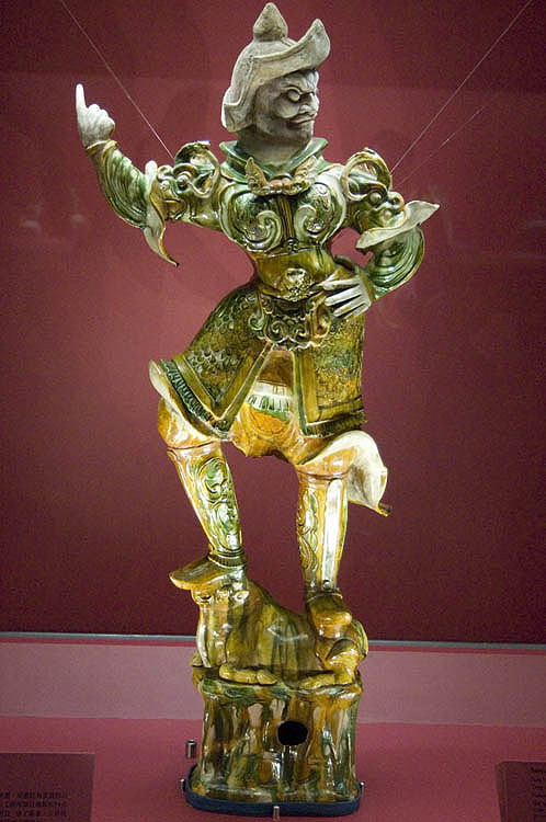 Tang Dynasty terracotta warrior
