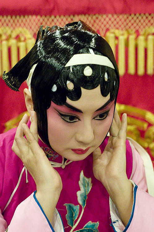 Chinese opera performer, Taipei