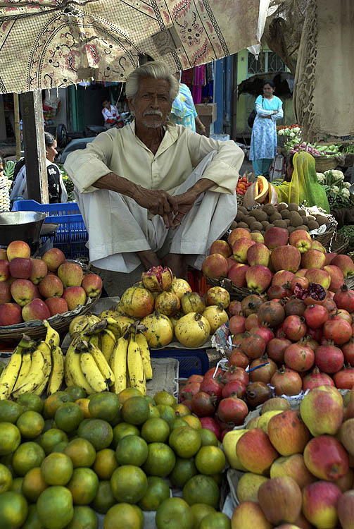 Udaipur fruit seller