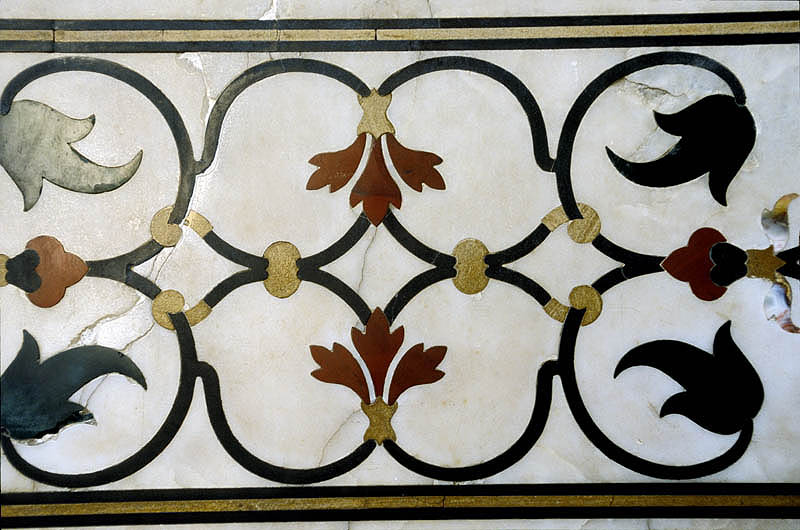 Pietra dura, a marble inlay