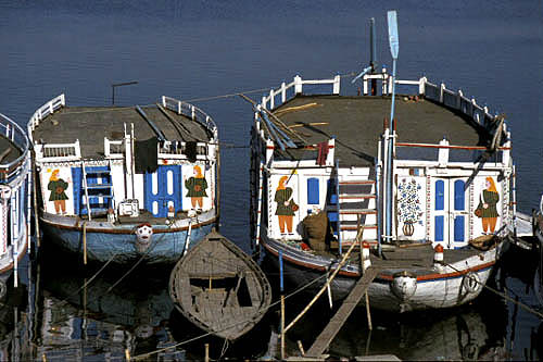 Houseboats at Varanasi