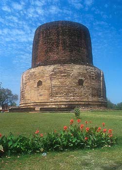 Stupa at Sarnath, birthplace of the Buddha