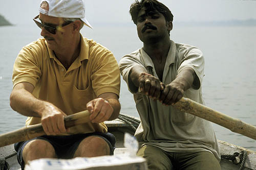 Rowing down the Ganges (with a little help from a pro)