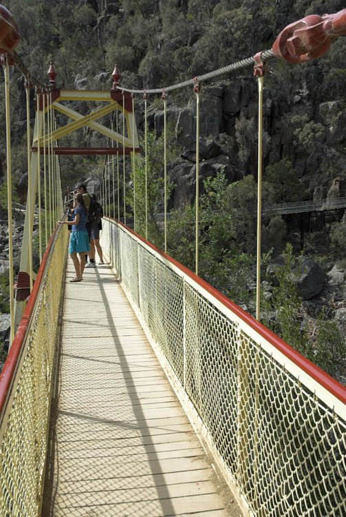 Suspension bridge, Cataract Gorge
