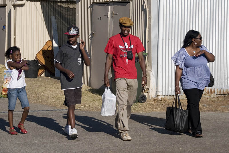 African-born visitors