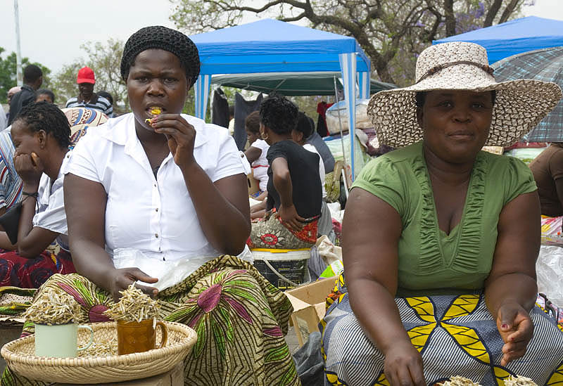 Street market, Bulawayo