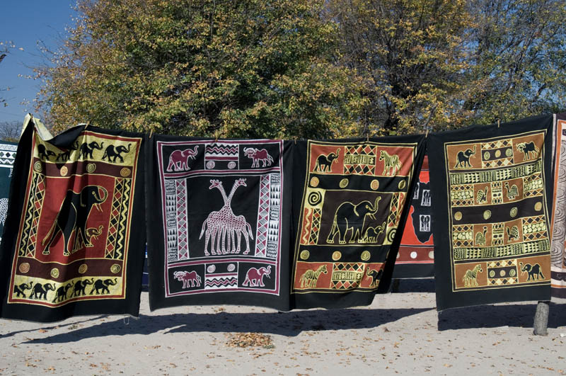 Tourist blankets, Maun