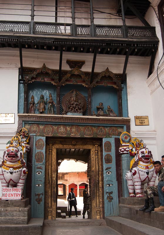 Hanuman Dhoka, the palace gate
