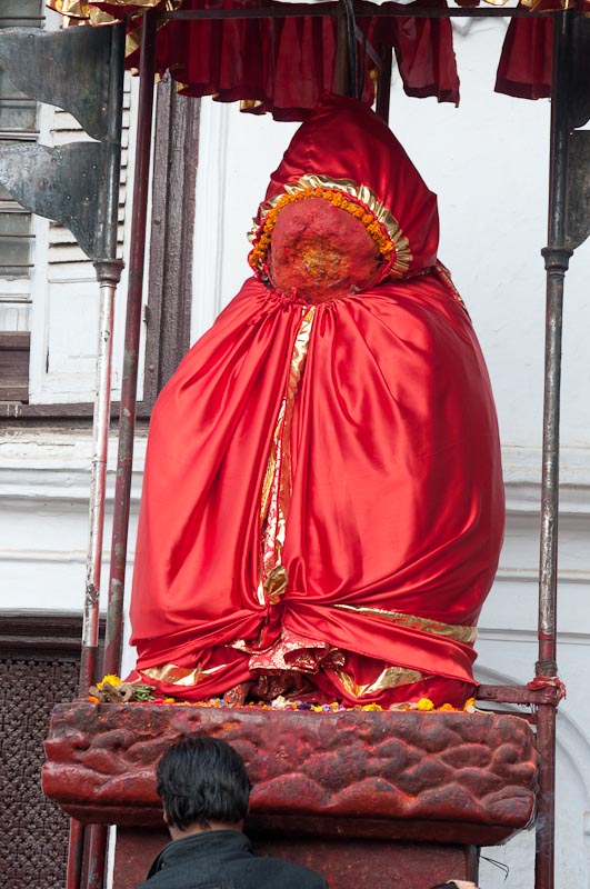 Hanuman, the Monkey God, at the palace gate