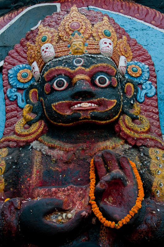 The fearsome Kal Bhairab