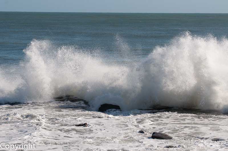 Heavy seas, Alexandra Headland