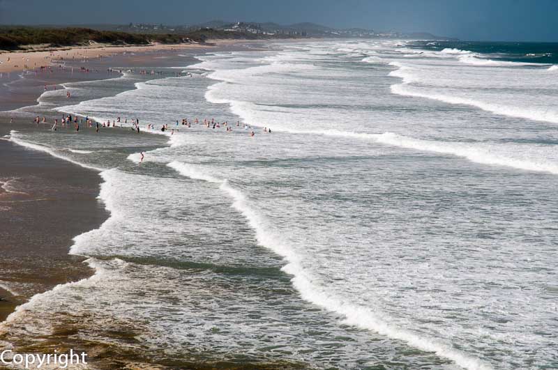 Coolum Beach from the boardwalk