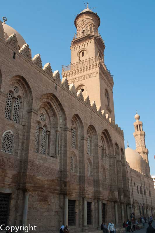 Madrassa Sultan Qalaoun on Bayn al-Qasrayn, north of Midan el-Hussein