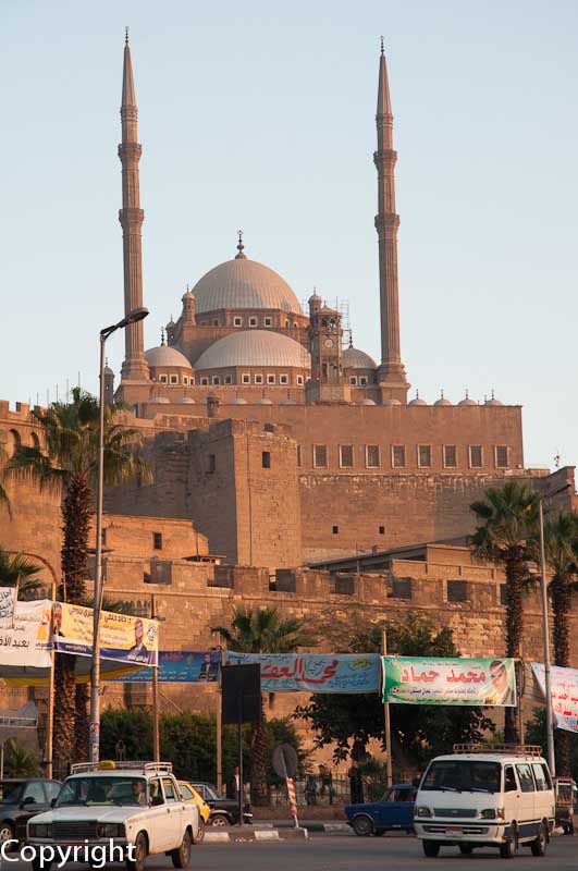 Mohammed Ali Mosque, crowning the Citadel