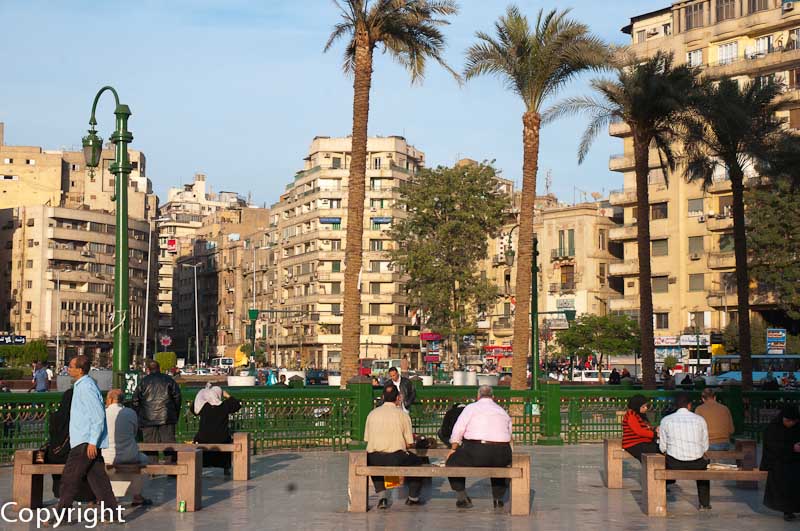 All calm in Tahrir Square - for now