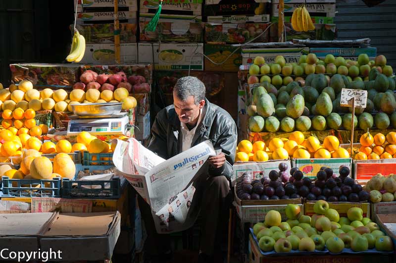 Fresh fruit at a Friday market
