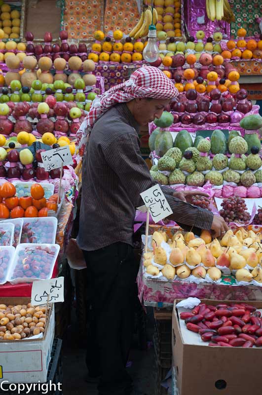 Fresh fruit at a Friday market