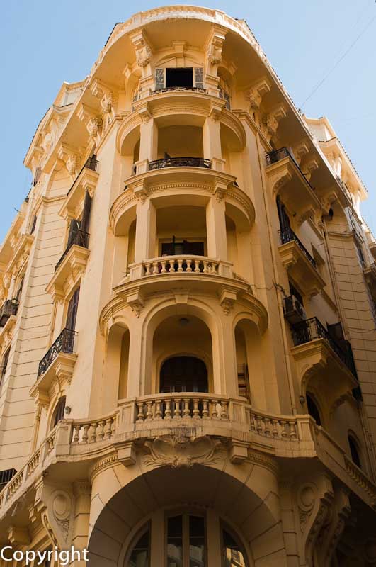 Central Cairo, the European city