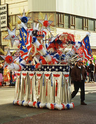 Mummers Parade on New Year's Day, Philadelphia, USA