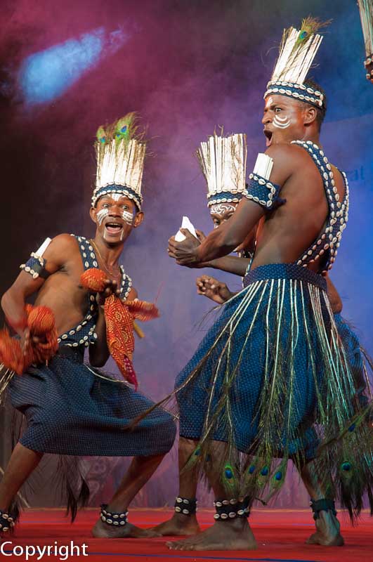 Siddi dance performance