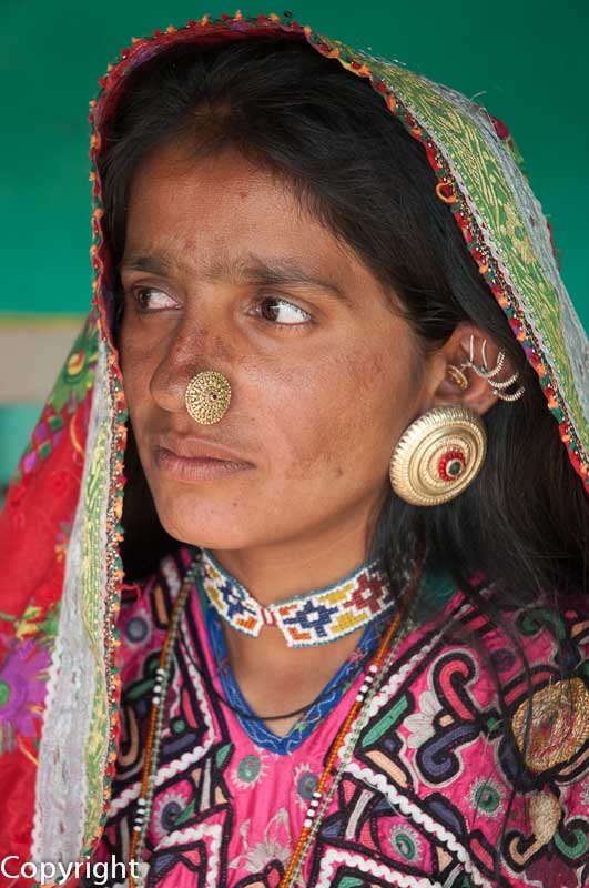 Tribal woman, Rann of Kutch