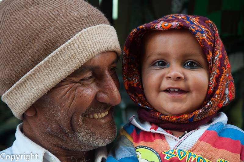 Father & daughter, Bhuj, Rann of Kutch, India