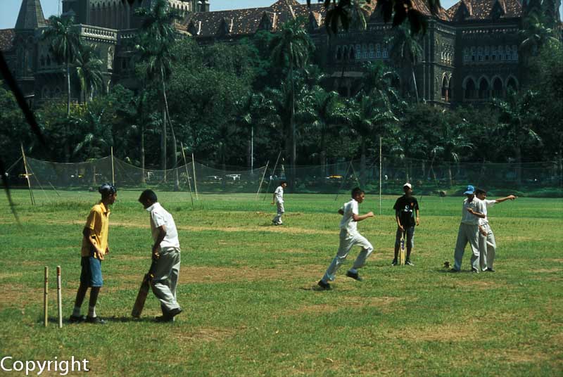 One of Mumbais downtown Maidans, or playing fields