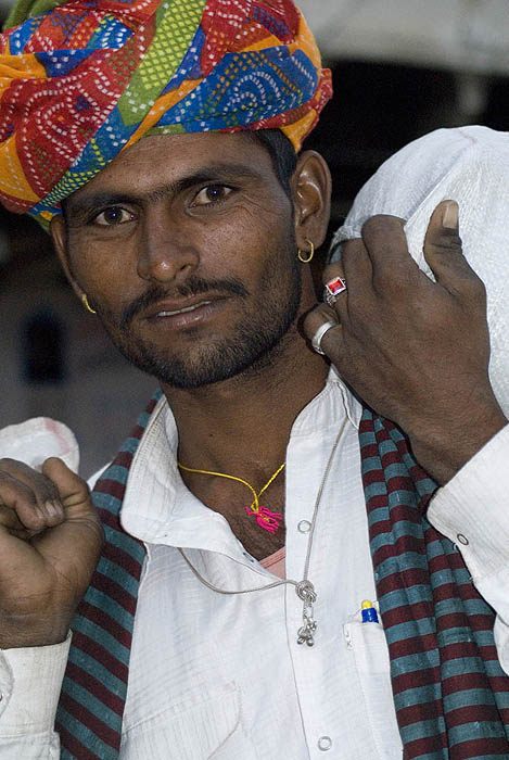 Rajasthani man, Pushkar