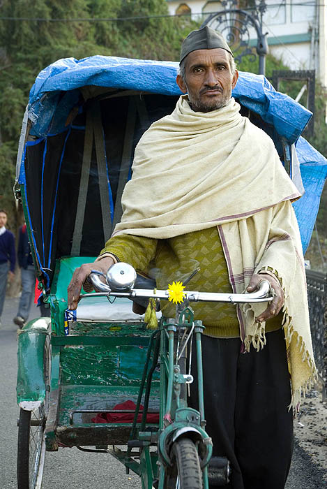 Mussoorie trishaw driver