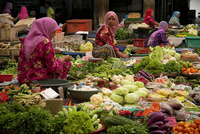 Central market, Kota Bharu
