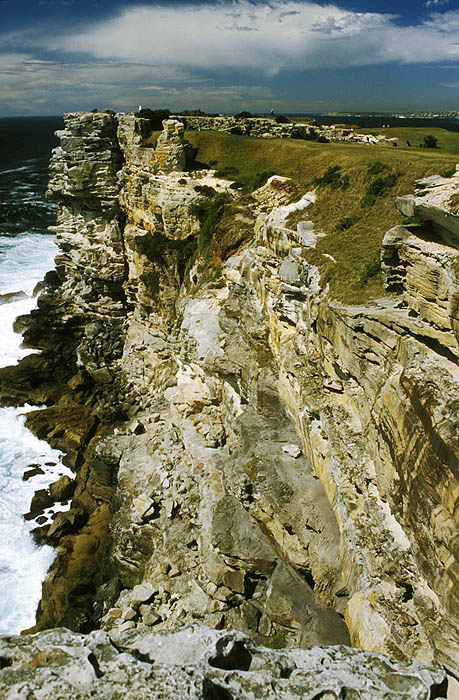 Cliffs at North Bondi, Sydney