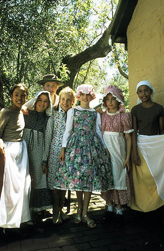 Re-enacting colonial times at Elizabeth Farm, Parramatta, founded by early colonists in 1793