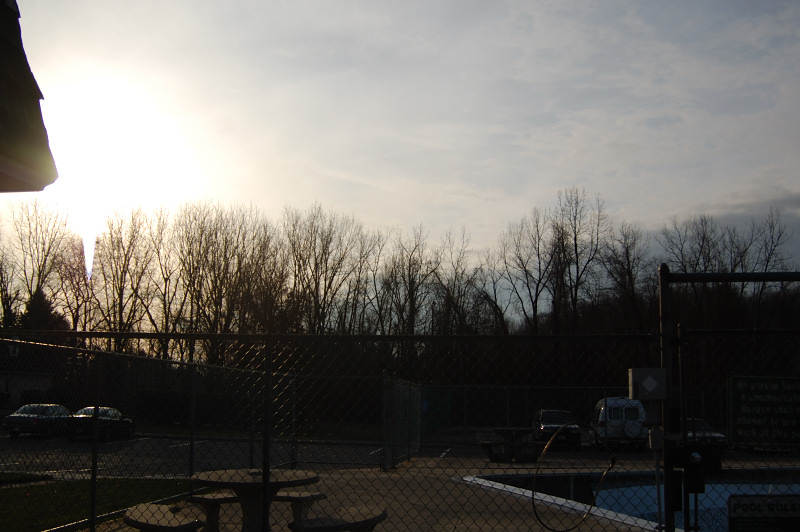Flare Test - Worst Case - Sun in frame, no hood