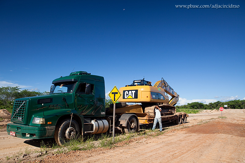 Transporte Escavadeira