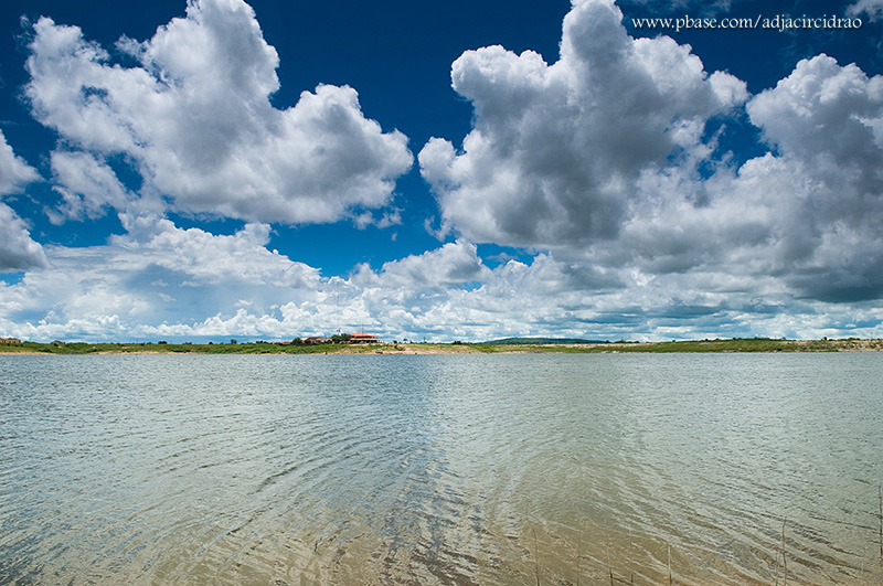 Vista do Aude para a Casa